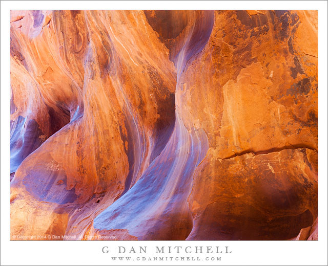 Canyon Walls, Reflected Light