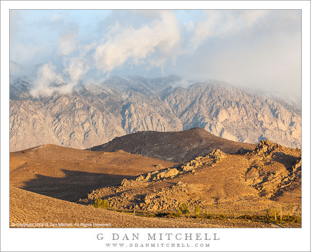 Morning Snow, Eastern Sierra