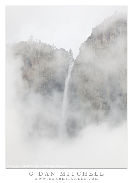 Yosemite Fall, Winter Mist