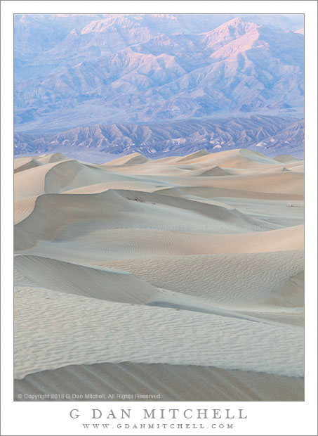 Dunes and Mountains, Last Light