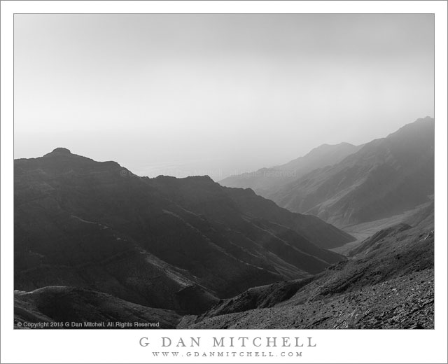 Trail Canyon, Dust Storm Haze