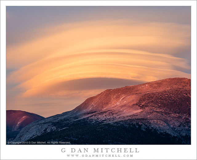 Lenticular Clouds and Ridge