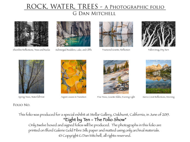 Rock, Water, Trees — A Photographic Folio