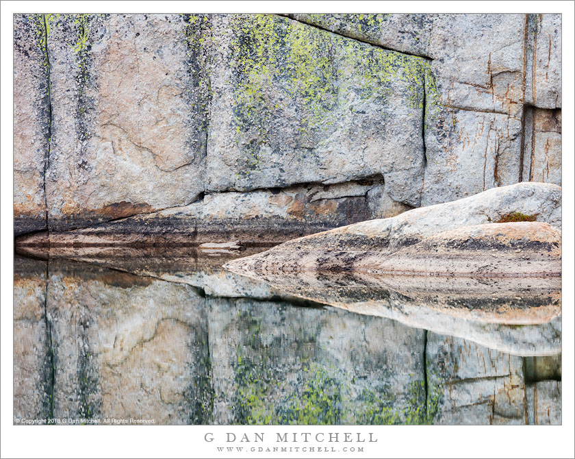 Reflections, Cathedral Range Granite