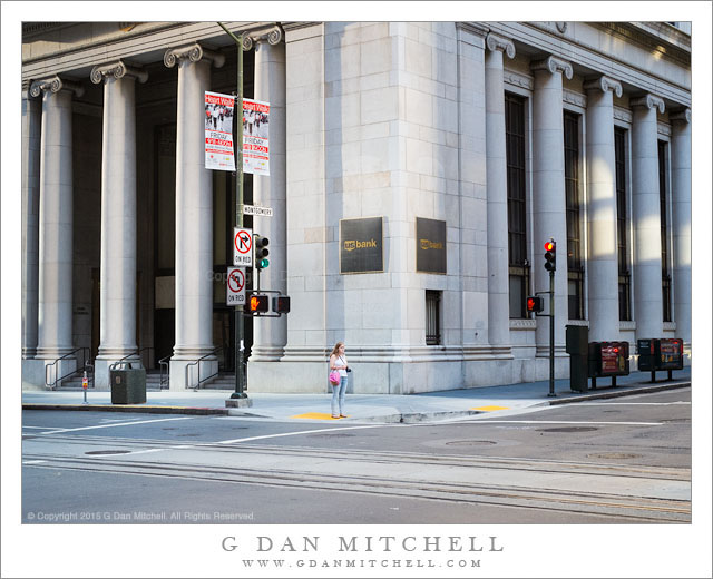 Woman at Crosswalk