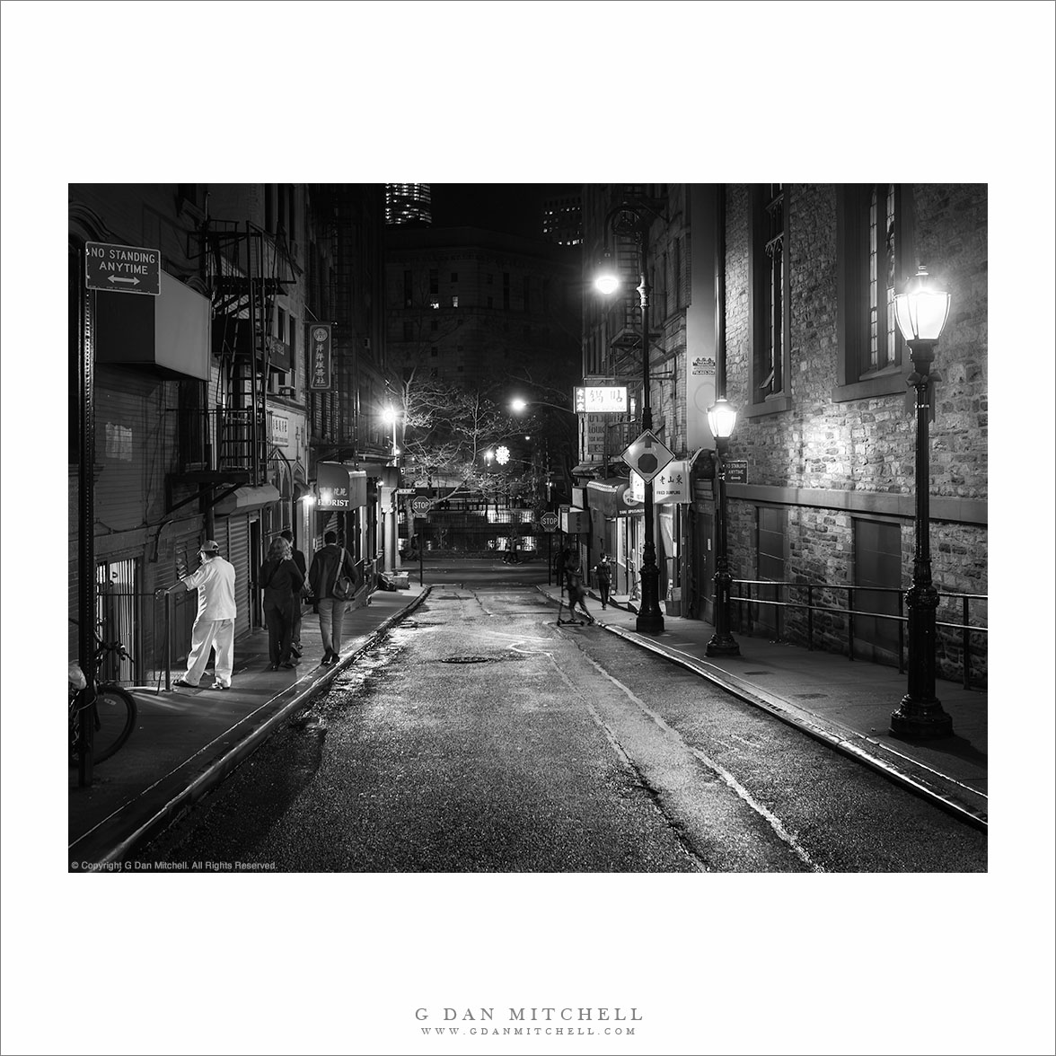 Man in White, Mosco Street