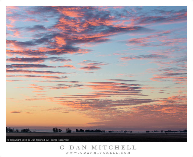 Dawn Clouds, Sacramento Valley