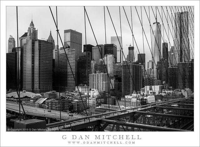 Lower Manhattan, Bridge Cables