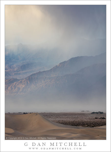 Evening Rain and Sandstorm