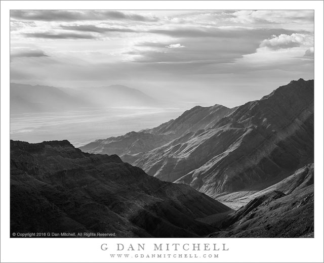 Death Valley, Morning Clouds