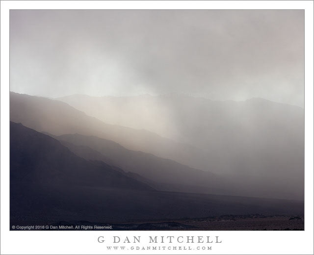 Evening Dust and Rain