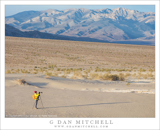 Photographer, Death Valley