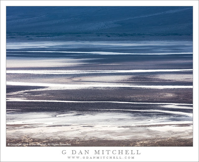 Salt Flats, Evening Shadows