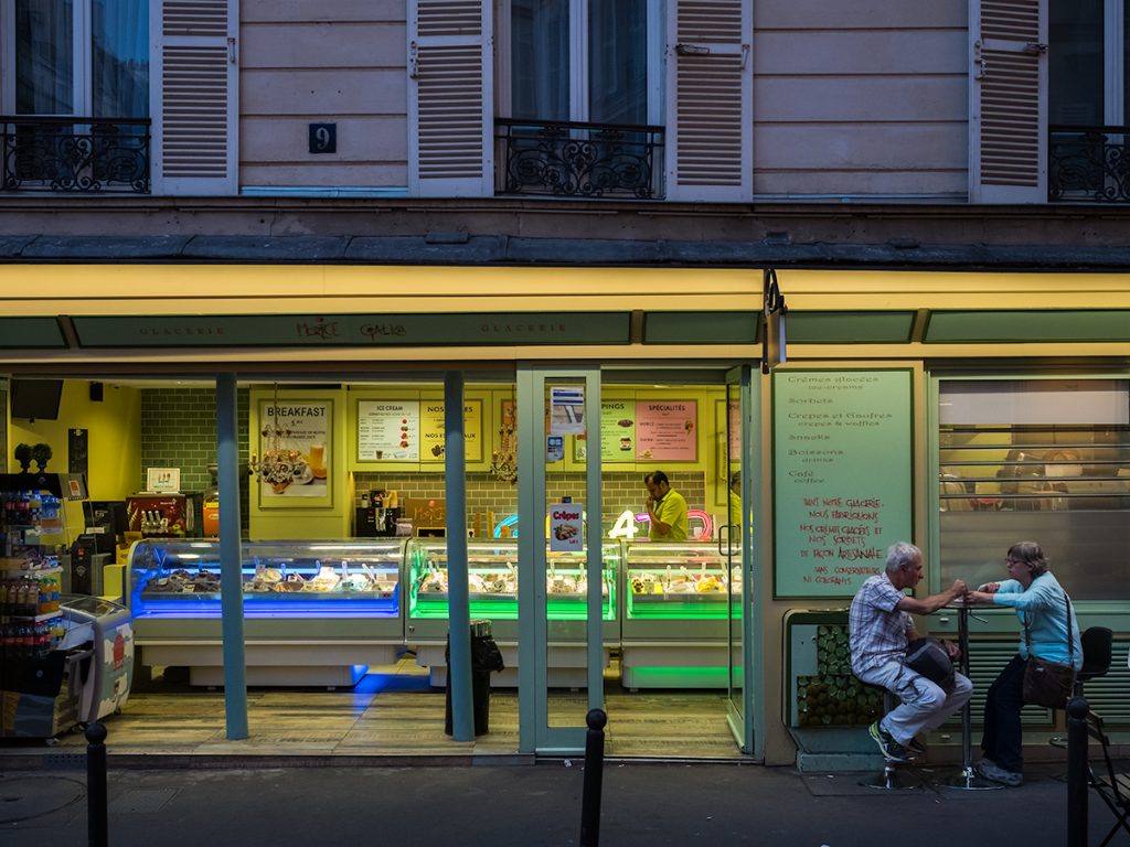 Ice Cream Shop, Paris