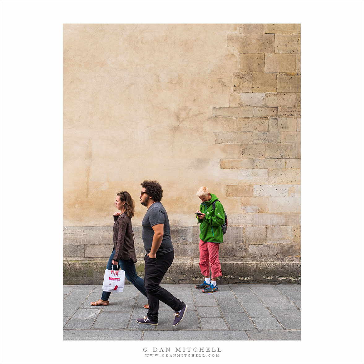 Pedestrians, Le Marais