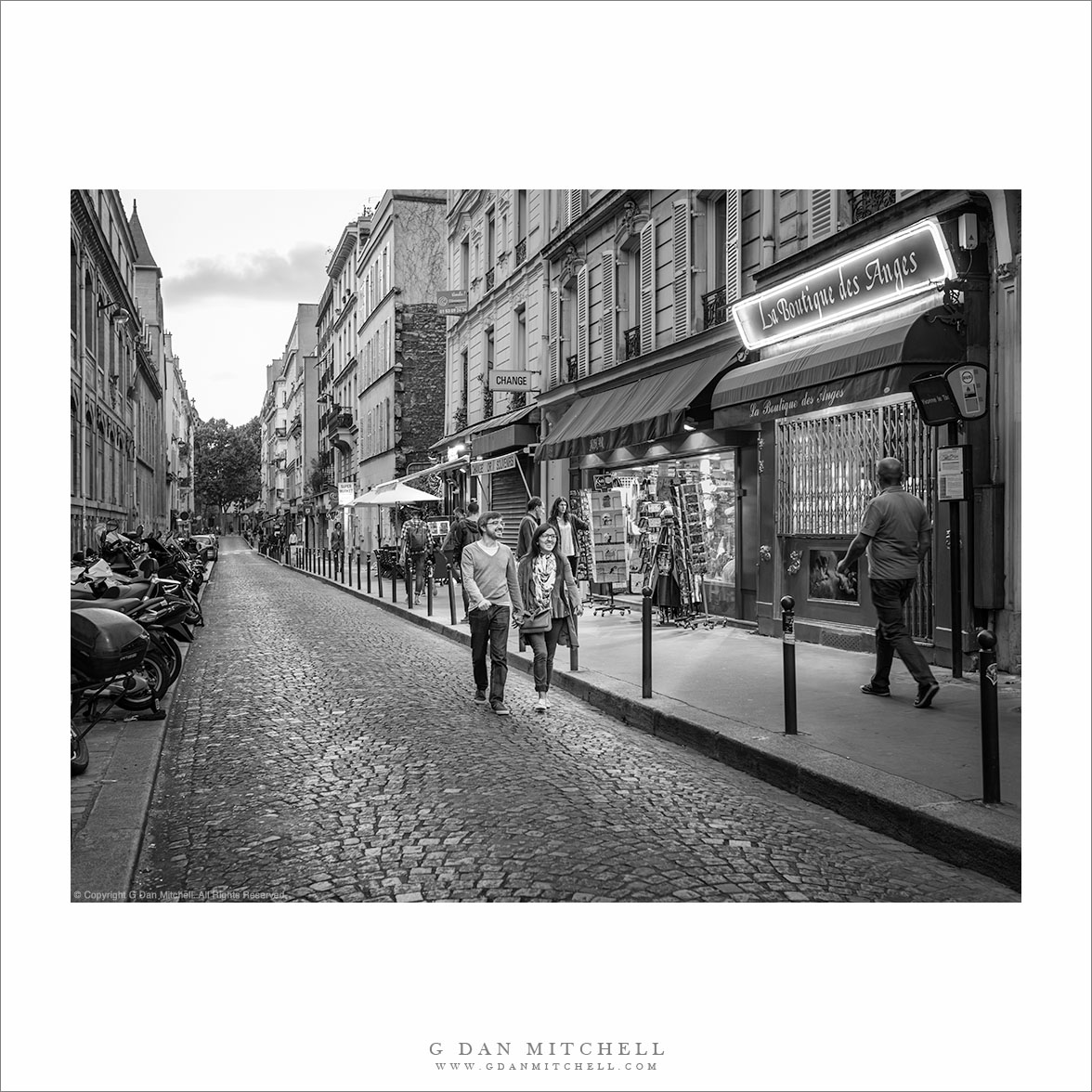 Evening Stroll, Montmartre