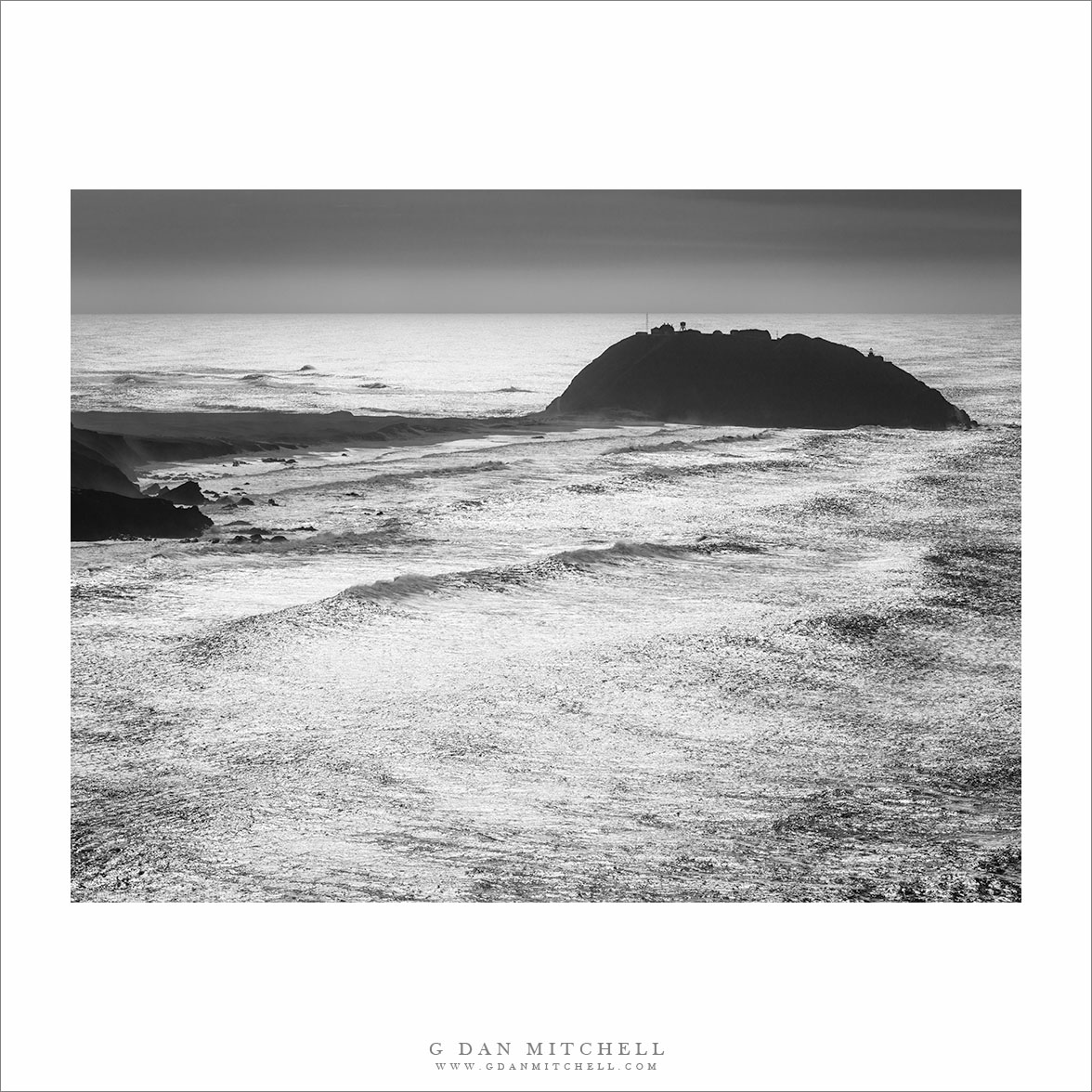 Point Sur, Sunlit Ocean