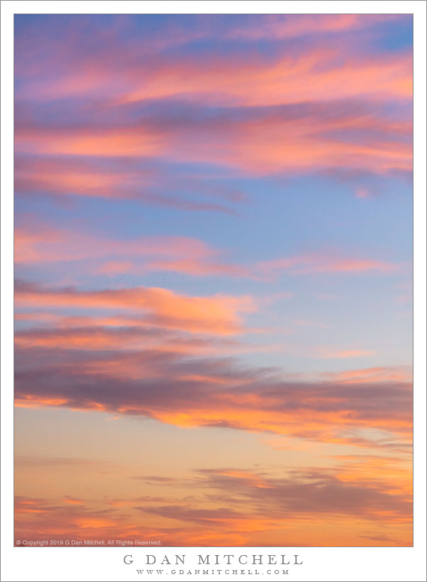 Winter Sky, California