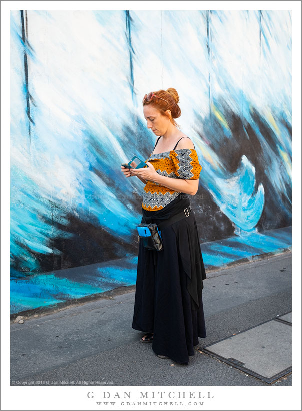 Woman At The Wall