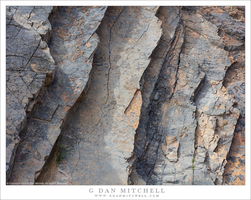 Layered Rock Face