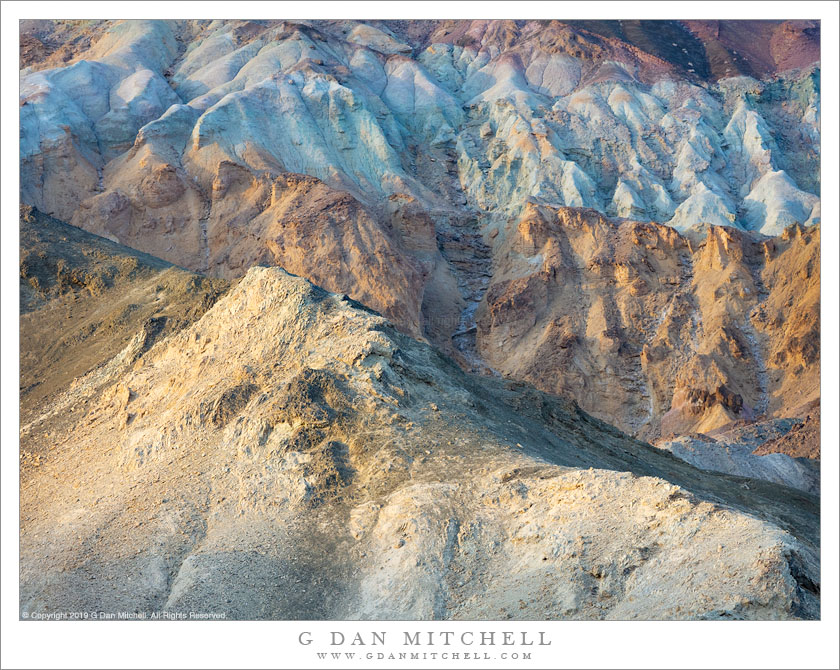 Colorful Desert Hills, Morning