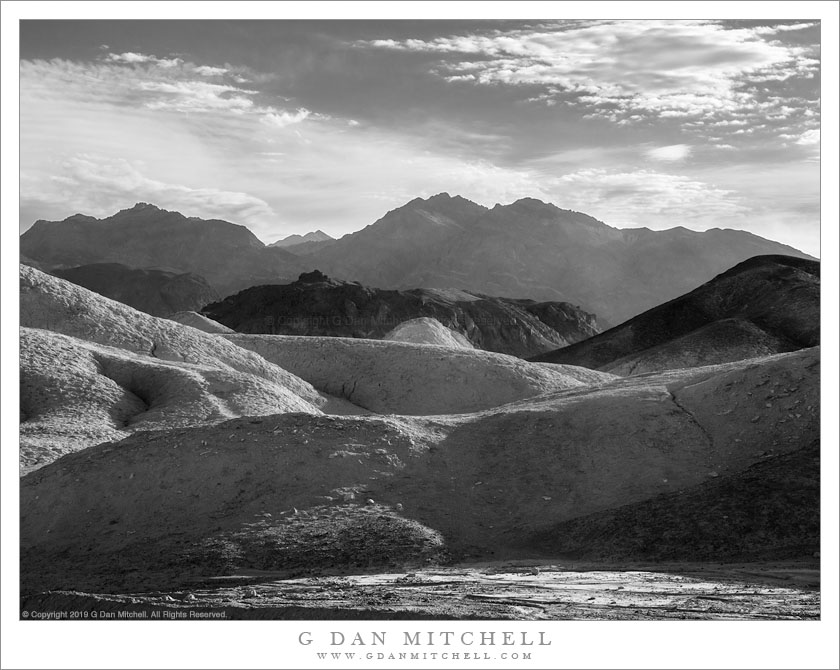 Desert Hills And Mountains