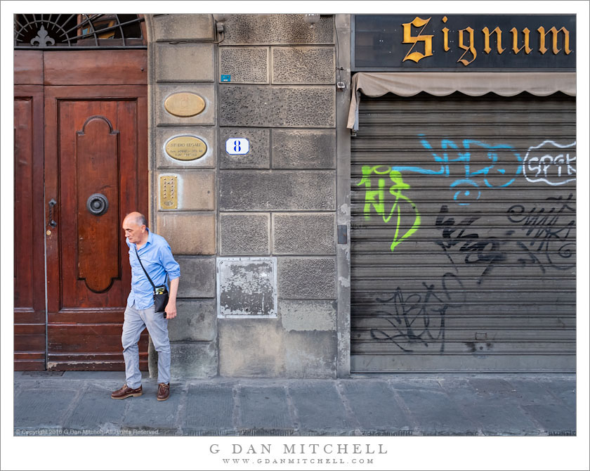 Walking Man, Florence