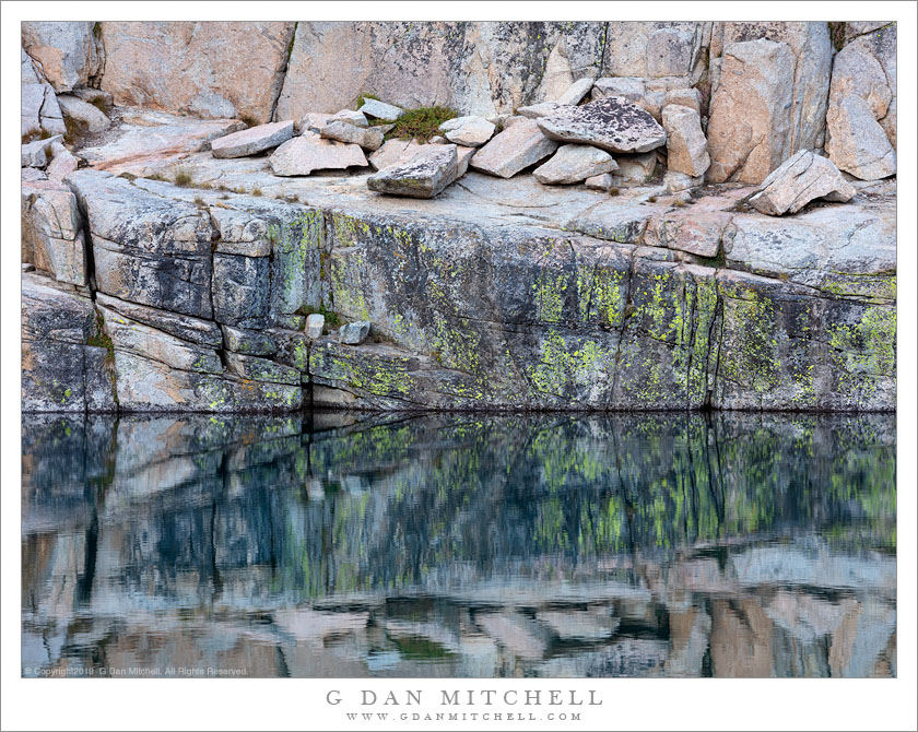 Shoreline Bench, Reflections