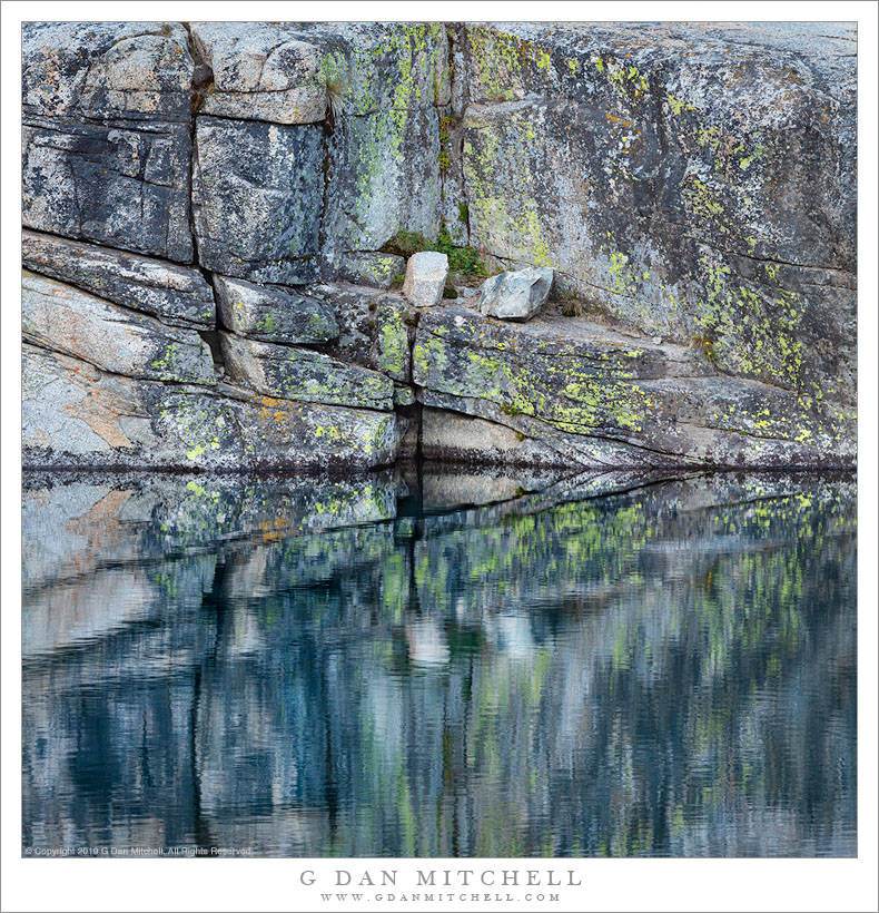 Reflections, Rocky Shoreline