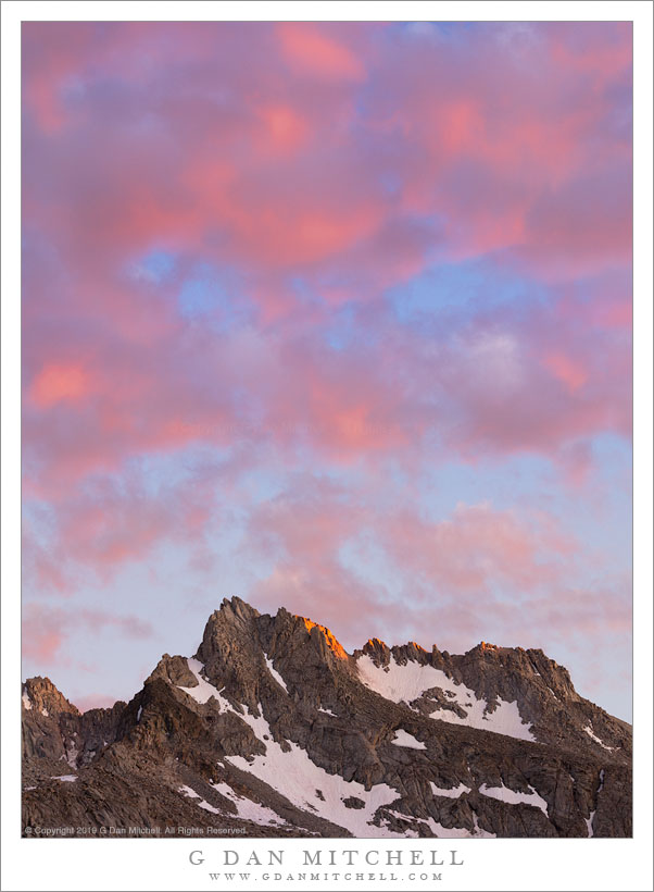 G Dan Mitchell Photograph: Last Light And Sunset Clouds | G Dan