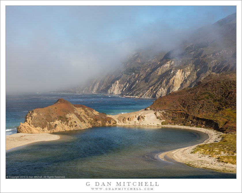 Fog, Little Sur River