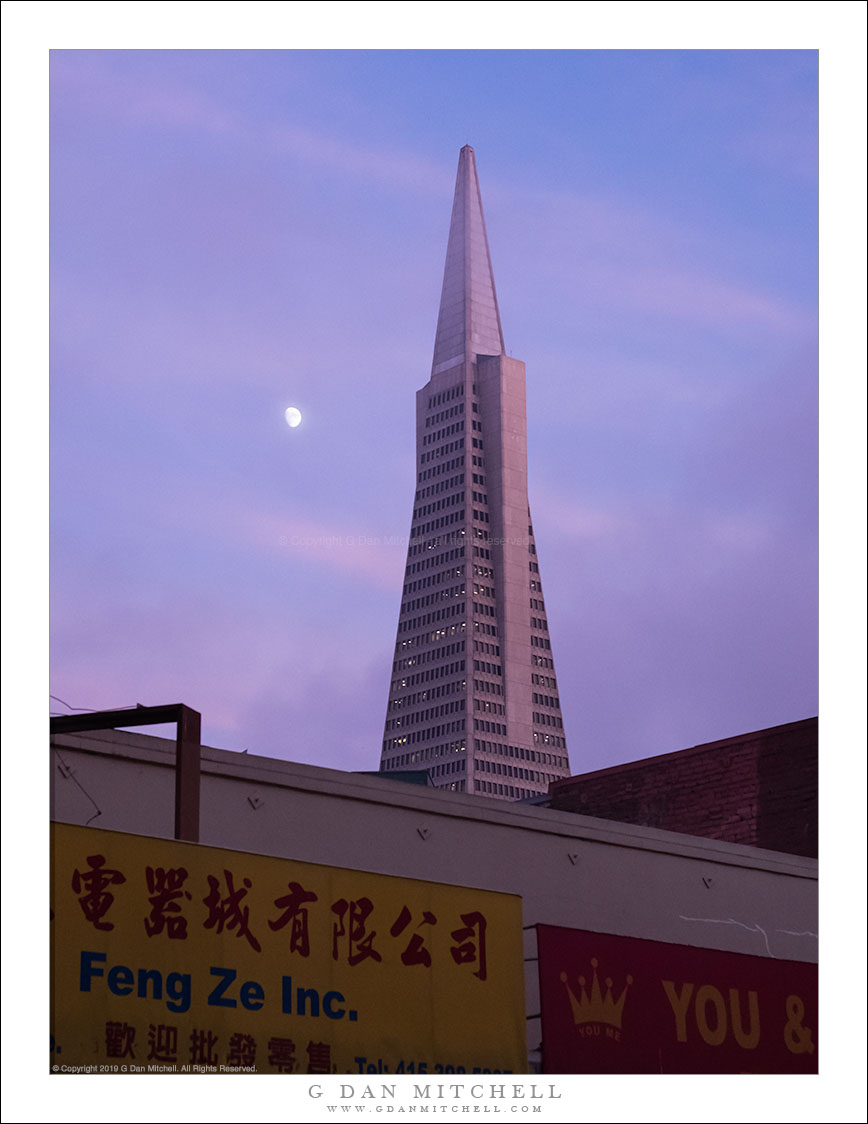 Moonrise, San Francisco