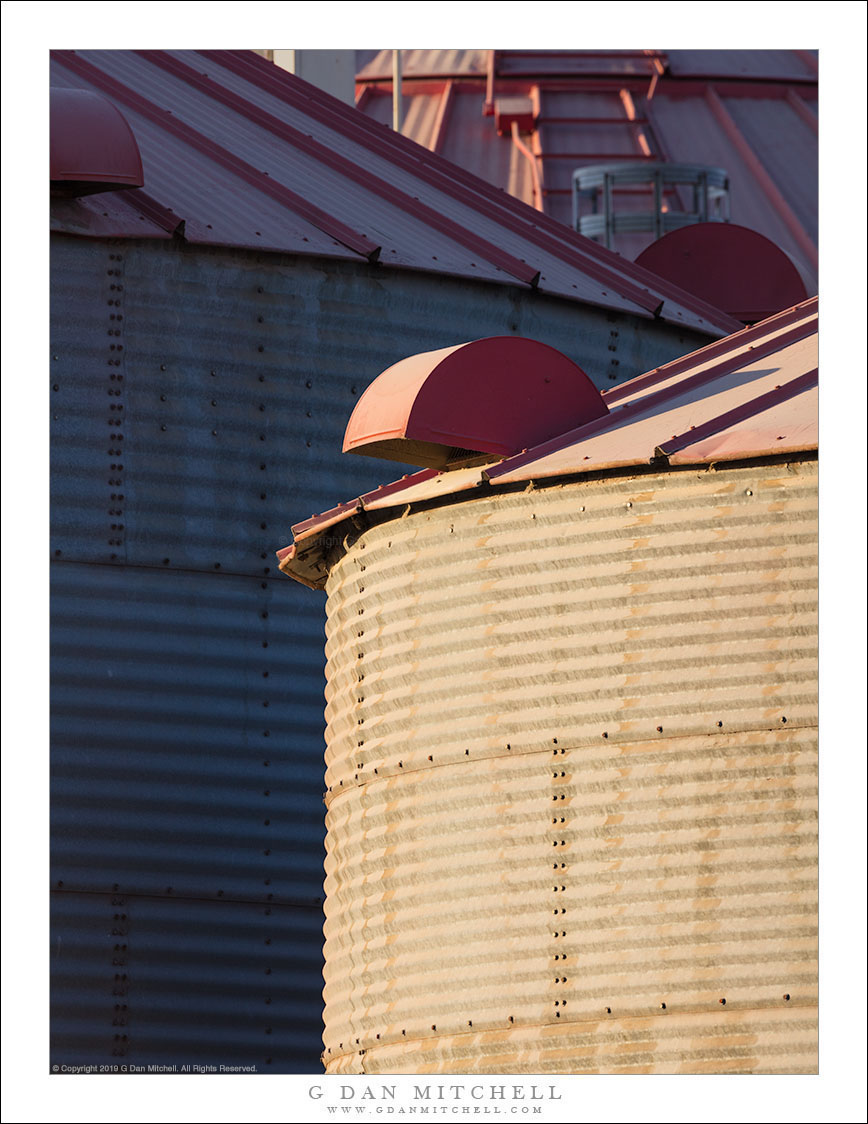 Silos And Shadows, Morning