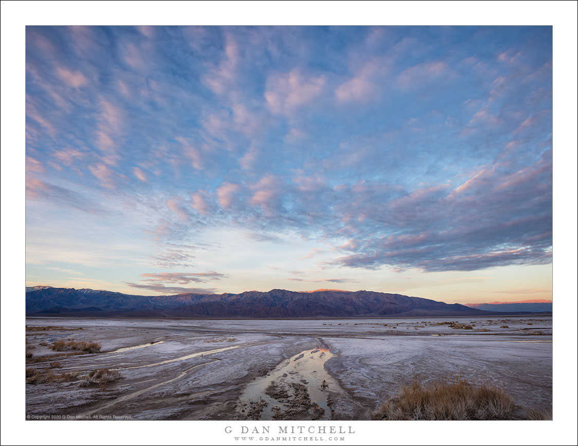 Salt Flats, Dawn Clouds