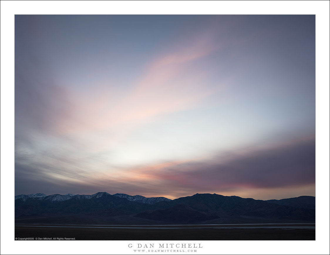 Sunset Light Begins | G Dan Mitchell Photography