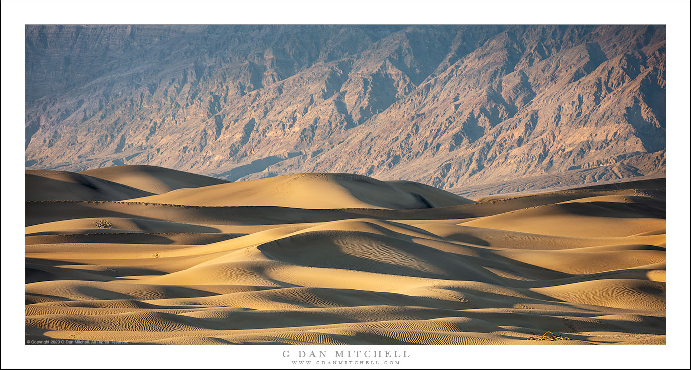 Dunes and Desert Mountains