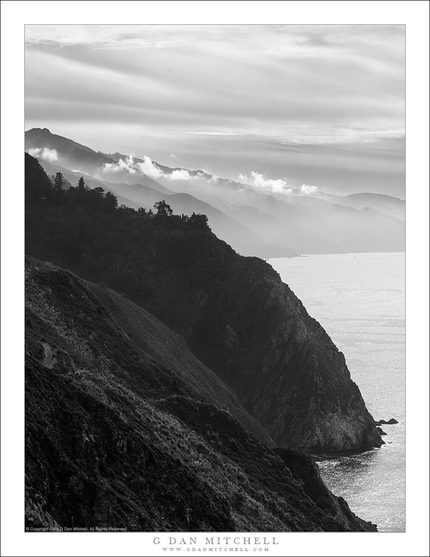 Big Sur Coast, Clearing Fog