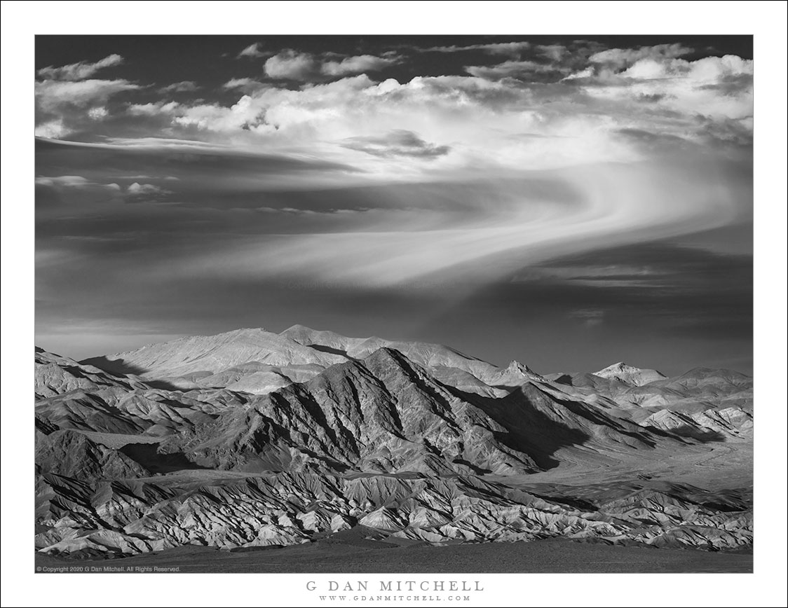 Desert Mountains, Evening Virga