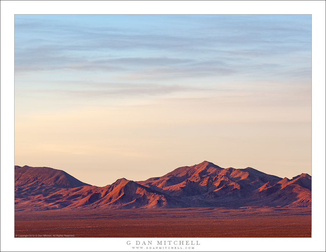 Amargosa Sky, Morning