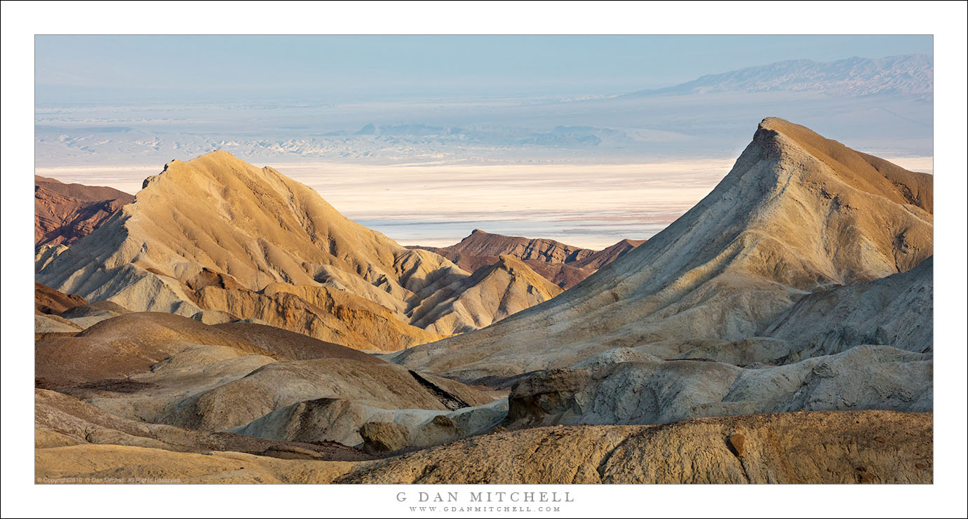 Badlands and Valley, Morning