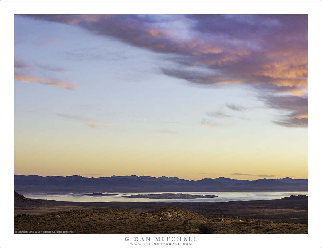 Dawn Clouds, Mono Basin