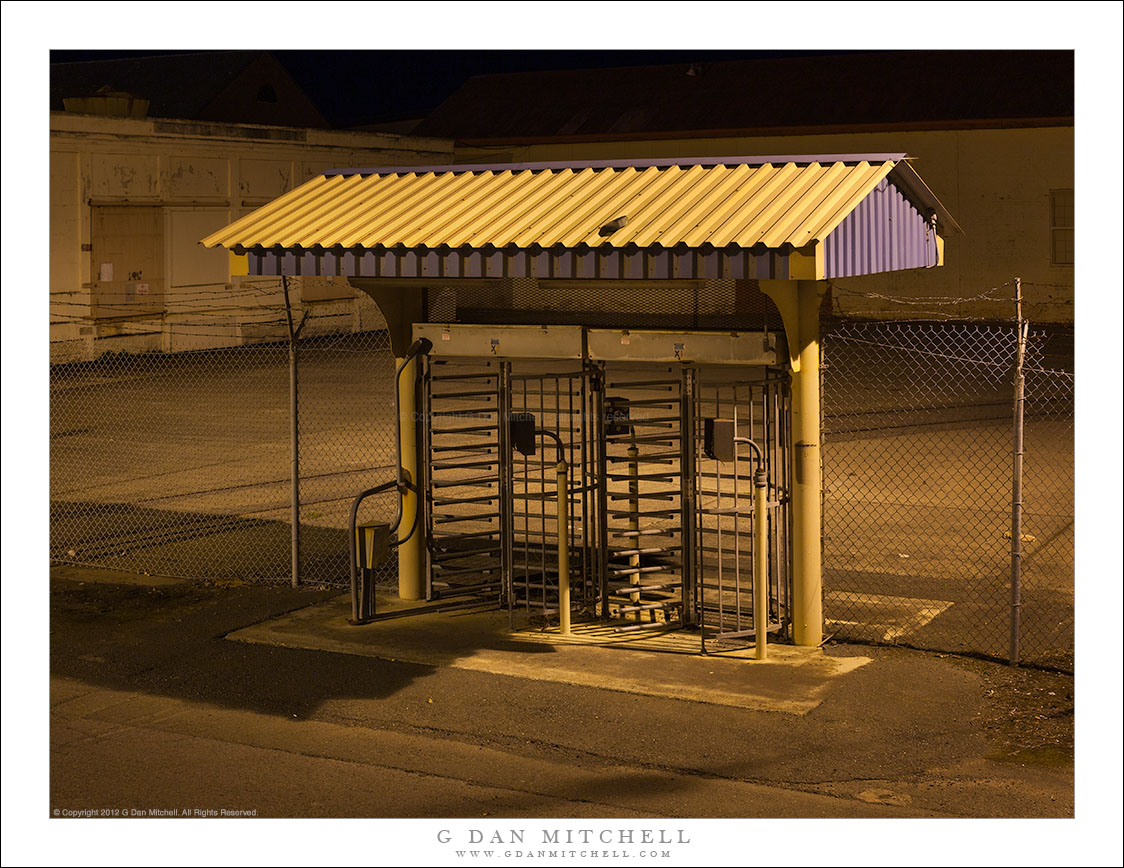 Turnstile Structure, Night