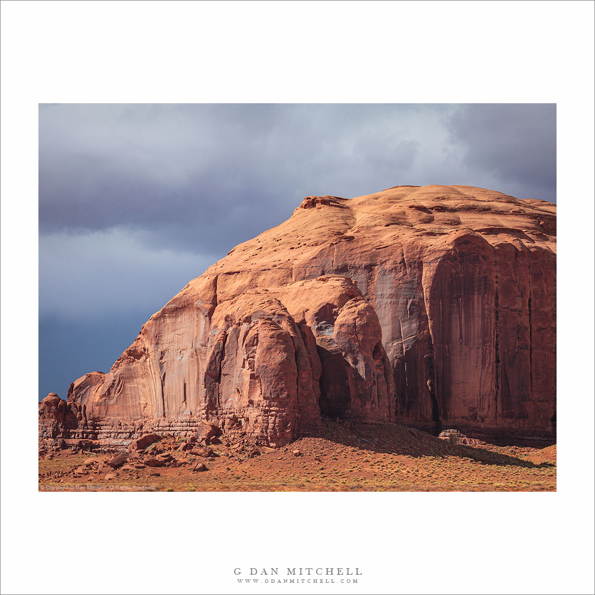 Sandstone Dome, Darkening Sky