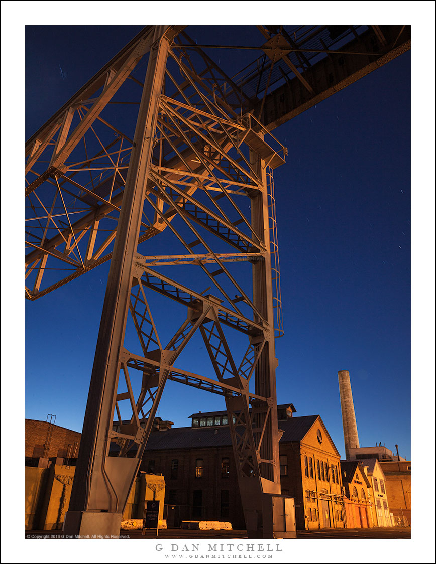 Tower, Night Sky