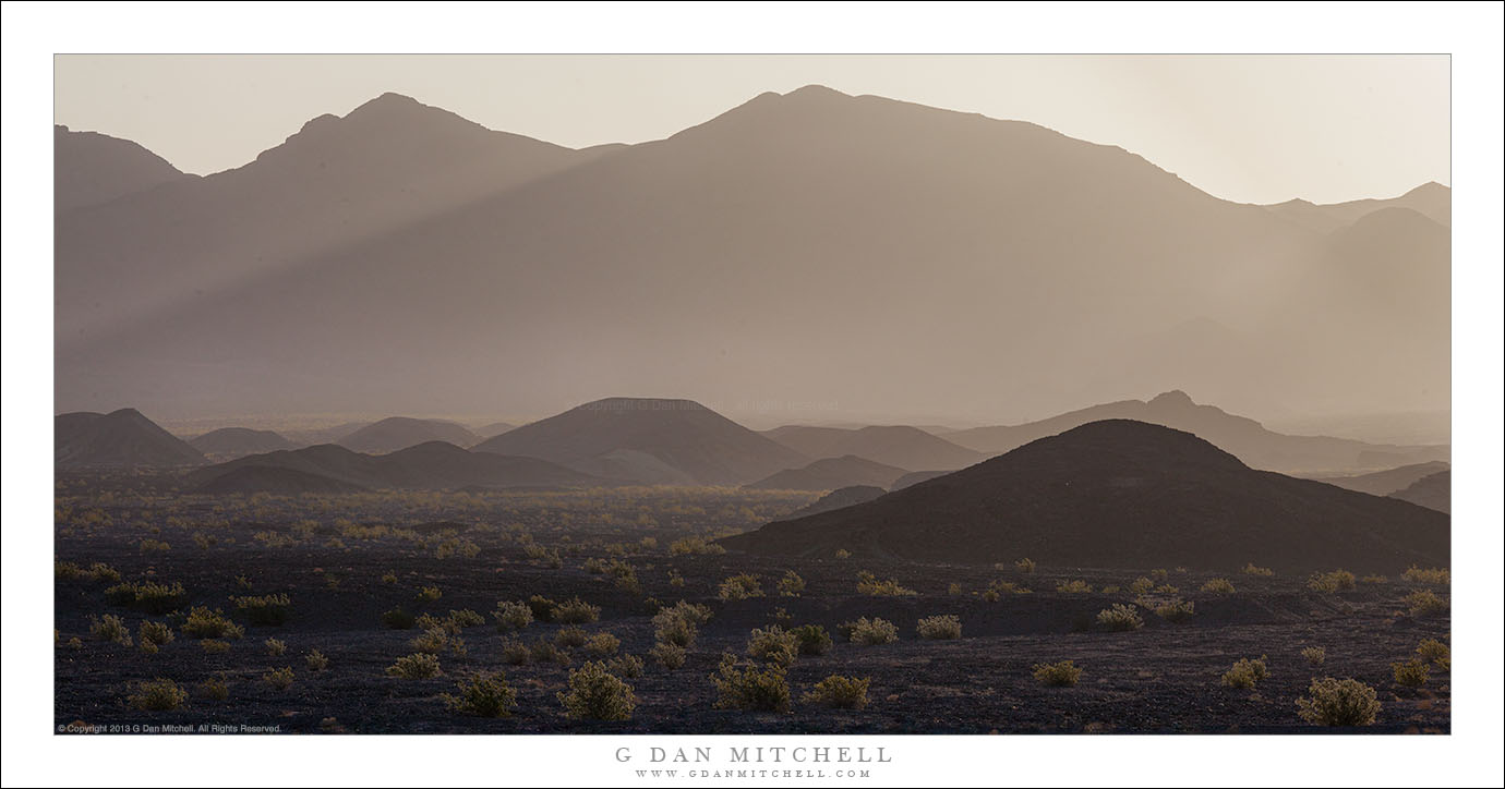 Beneath Desert Mountains, Morning