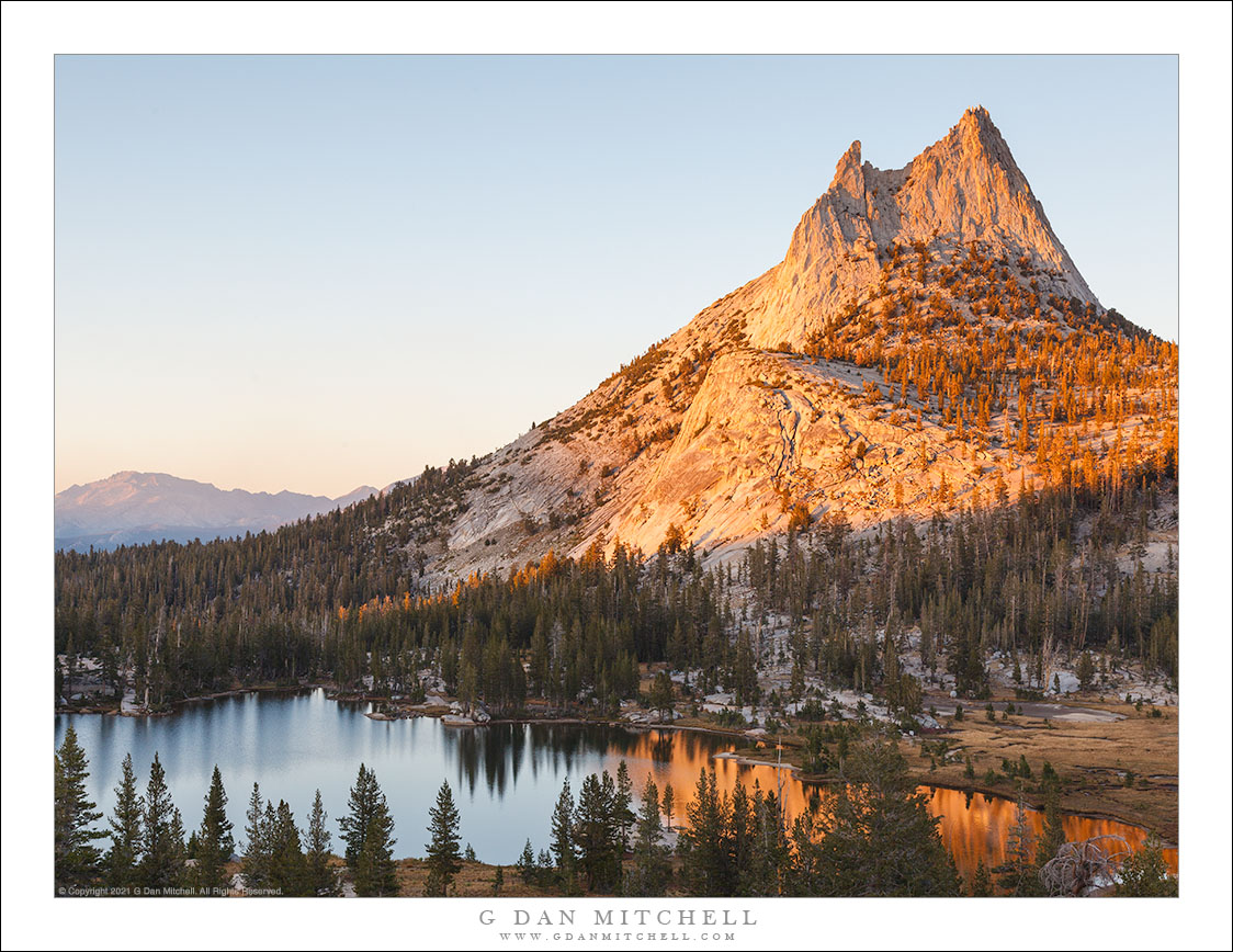 Cathedral Peak, Autumn Sunset