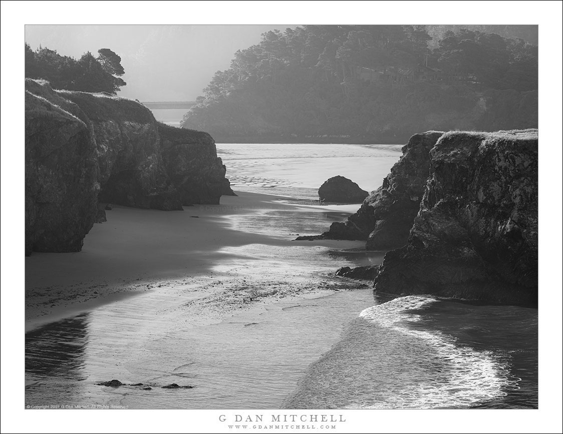 Sea Stacks, Cliff, and Beach