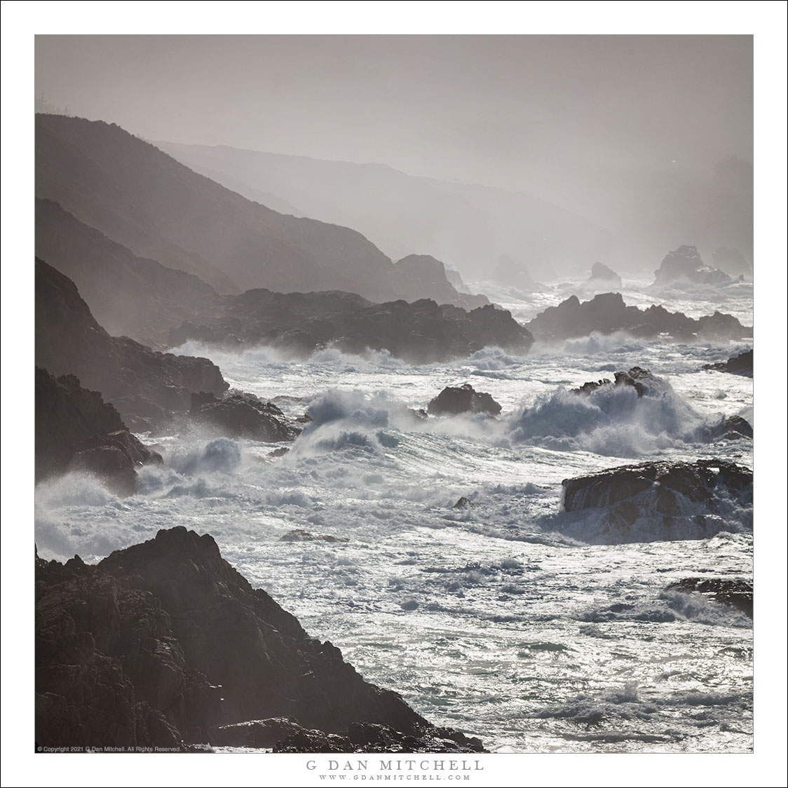 December Surf, Big Sur Coast