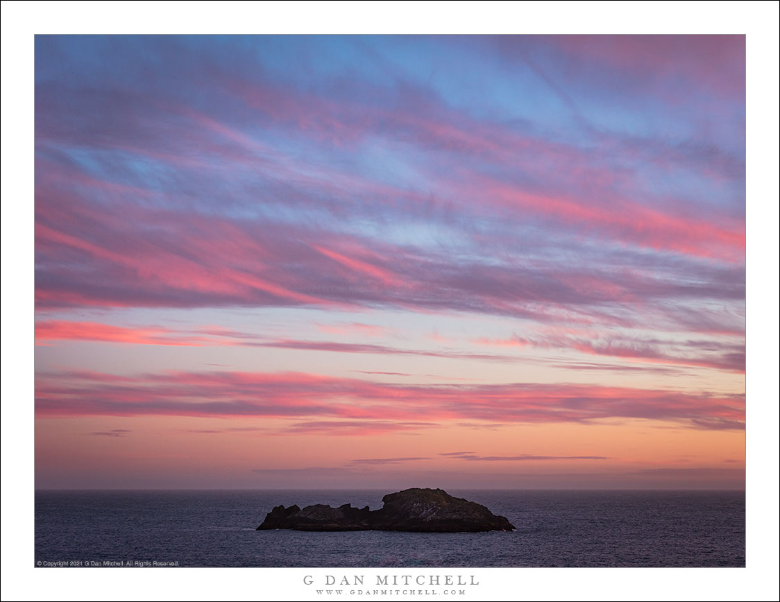 Dusk Clouds, Pacific Ocean