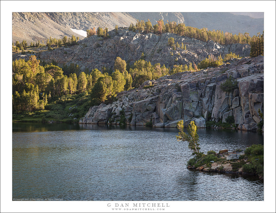 Eastern Sierra Lake, Evening